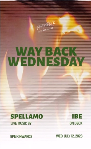 SHAMROCK JAKARTA - WAY BACK WEDNESDAY