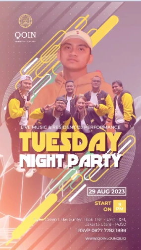 QOIN LOUNGE JAKARTA - TUESDAY NIGHT PARTY