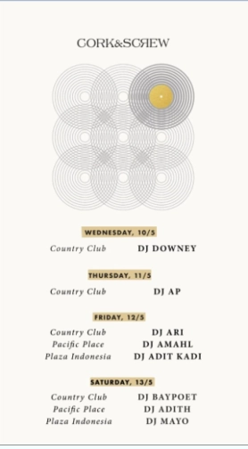 CORK&SCREW COUNTRY CLUB - WEDNESDAY