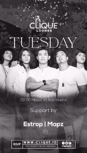 CLIQUE SPOT JAKARTA - TUESDAY