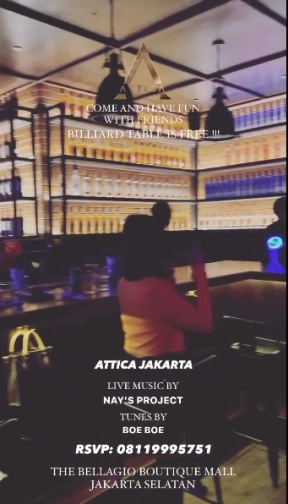 ATTICA JAKARTA - SATURDAY