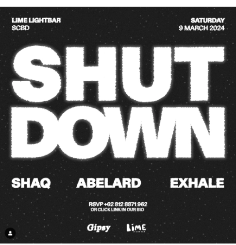 LIME LIGHTBAR SCBD - SHUT DOWN