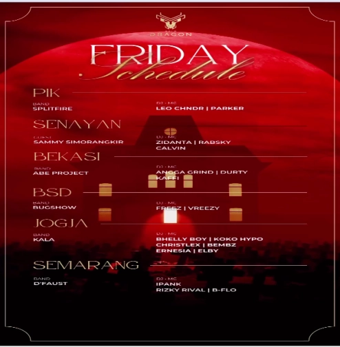 GOLD DRAGON BEKASI - FRIDAY