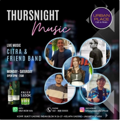 URBAN PLACE JAKARTA - THURSDAY MUSIC