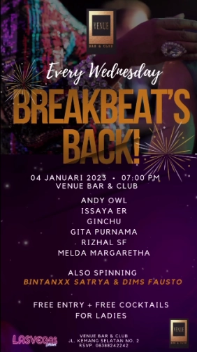 VENUE JAKARTA - BREAKBEAT