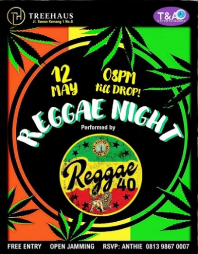 TREEHAUS JAKARTA - REGGAE NIGHT