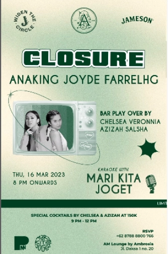 AM LOUNGE JAKARTA - CLOSURE