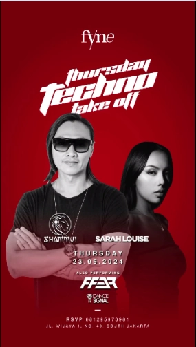 FYNE JAKARTA JAKARTA - THURSDAY TECHNO TAKE OFF