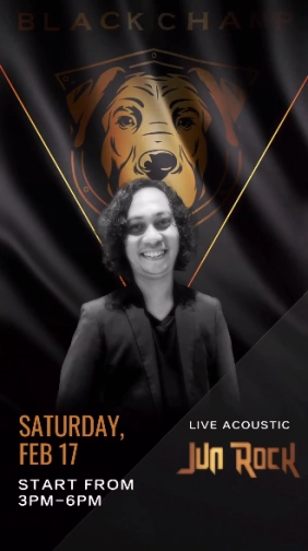 BLACK CHAMP JAKARTA - SATURDAY AFTERNOON LIVE MUSIC