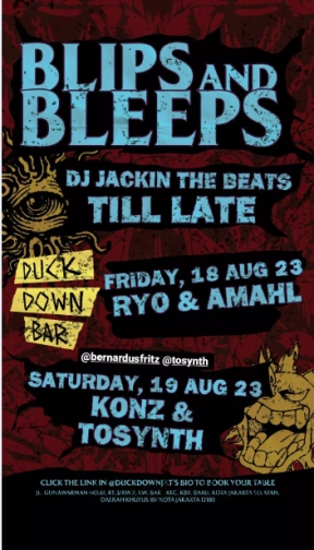 DUCK DOWN JAKARTA - BLIPS & BLEEPS