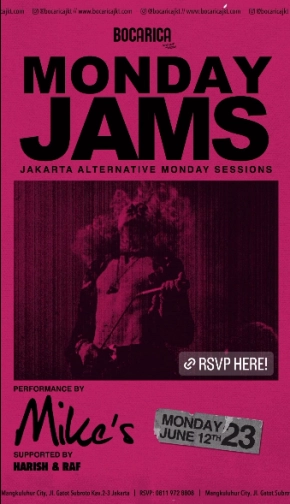 BOCARICA JAKARTA - MONDAY JAMS