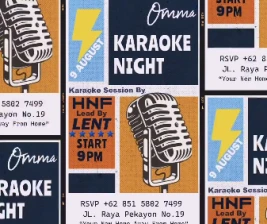 OMMA RESTAURANT BEKASI  KARAOKE NIGHT