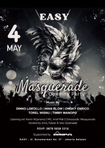 SPEAKEASY JAKARTA - MASQUERADE