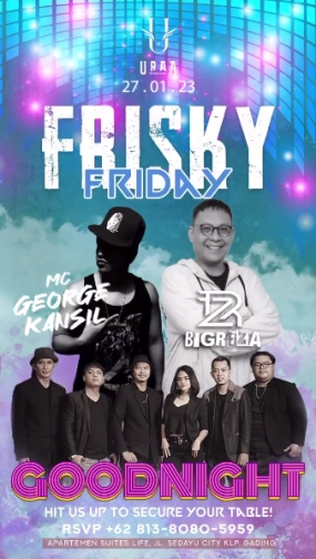 URAA JAKARTA - FRISKY FRIDAY