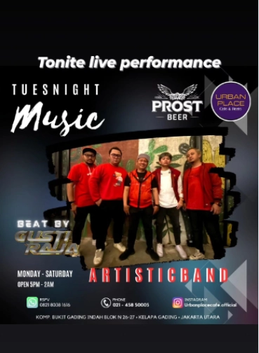 URBAN PLACE JAKARTA - TUESNIGHT MUSIC