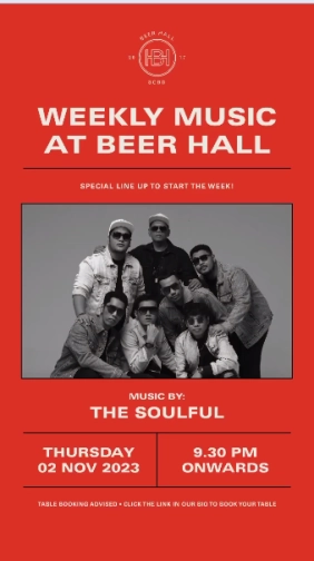 BEER HALL JAKARTA - THURSDAY