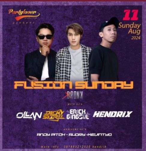 XDRONK JAKARTA - FUSION SUNDAY