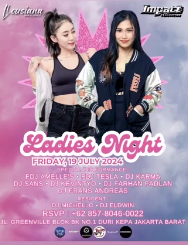 LLOUSIANA BAR JAKARTA - LADIES NIGHT