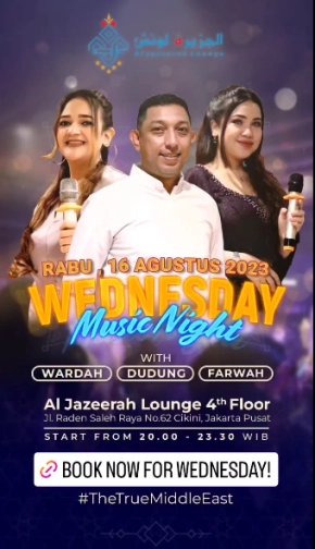 AL JAZEERAH LOUNGE JAKARTA - WEDNESDAY MUSIC NIGHT