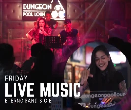 DUNGEON POOL LOUNGE JAKARTA  FRIDAY LIVE MUSIC