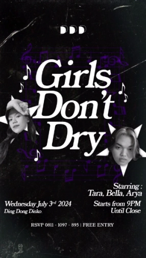 DING DONG DISCO JAKARTA - GIRLS DONT DRY