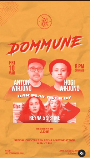 AM LOUNGE JAKARTA - DOMMUNE