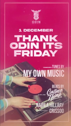 ODIN JAKARTA - THANK ODIN ITS FRIDAY