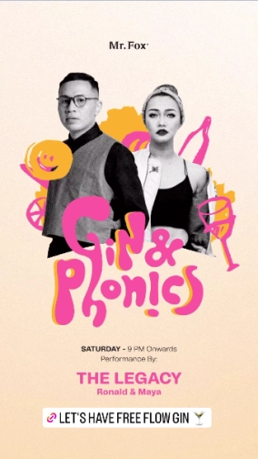 MR FOX JAKARTA - GIN & PLONICS