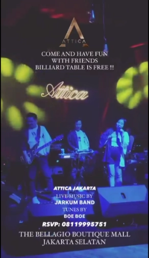 ATTICA JAKARTA - WEDNESDAY