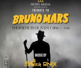 CJS BAR JAKARTA  Tribute to Bruno Mars