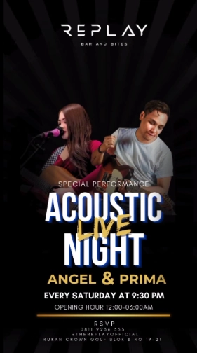 THE REPLAY KTV PIK - ACOUSTIC NIGHT