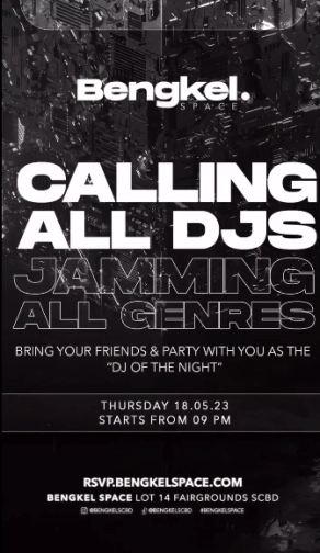 BENGKEL SCBD - A CALLING ALL DJS