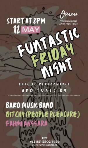 OMMA RESTAURANT BEKASI - FUNTASTIC FRIDAY NIGHT !!