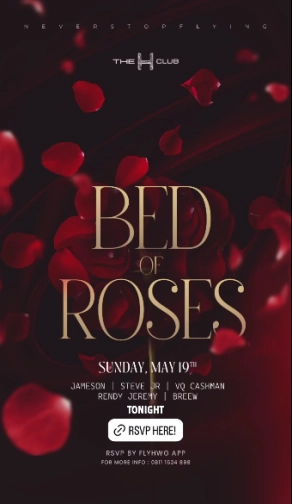 THE H CLUB SCBD JAKARTA - BED OF ROSES