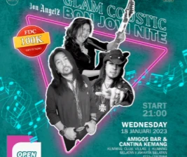 AMIGOS JAKARTA  GLAM COUSTIC BON JOVI NITE