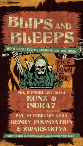 DUCK DOWN JAKARTA - BLIPS & BLEEPS