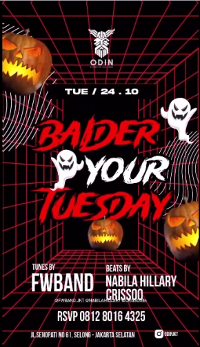 ODIN JAKARTA - BALDER YOUR TUESDAY