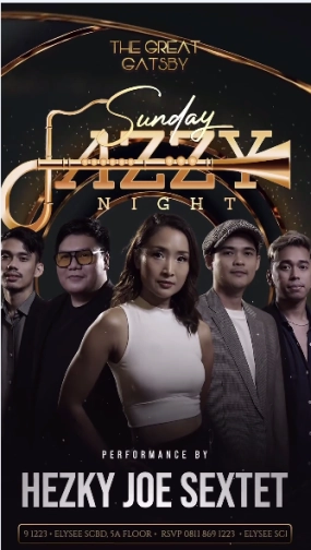 THE GREAT GATSBY SCBD - SUNDAY JAZZY NIGHT