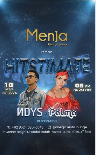 MENJA RESTO & LOUNGE JAKARTA - HITSTIMATE