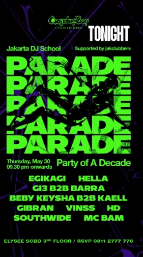 WONDER BAR JAKARTA - PARADE