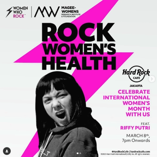 HARD ROCK CAFE JAKARTA - ROCK WOMEN