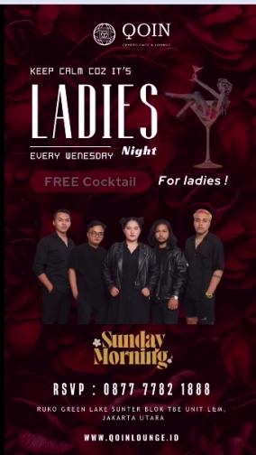 QOIN LOUNGE JAKARTA - LADIES NIGHT