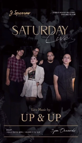 J.SPARROW JAKARTA - SATURDAY LIVE