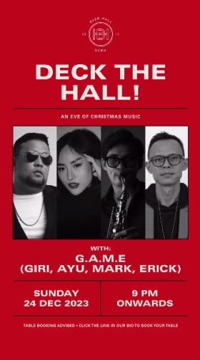 BEER HALL JAKARTA - DECK THE HALL