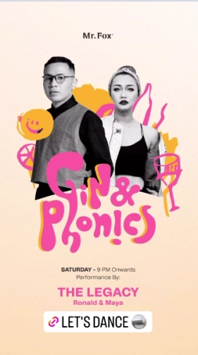 MR FOX JAKARTA - GIN & PLONICS