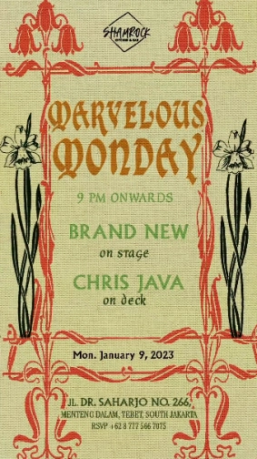 SHAMROCK JAKARTA - MARVELOUS MONDAY