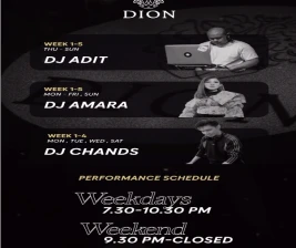 DION JAKARTA  THURSDAY