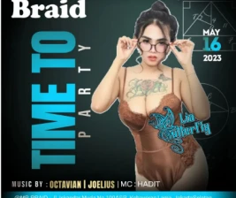 MR BRAID JAKARTA  TIME TO PARTY