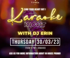 TIPSEA BEACH LOUNGE JAKARTA  KARAOKE NIGHT