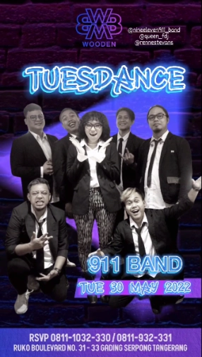 WOODEN BAR RESTO JAKARTA - TUESDANCE